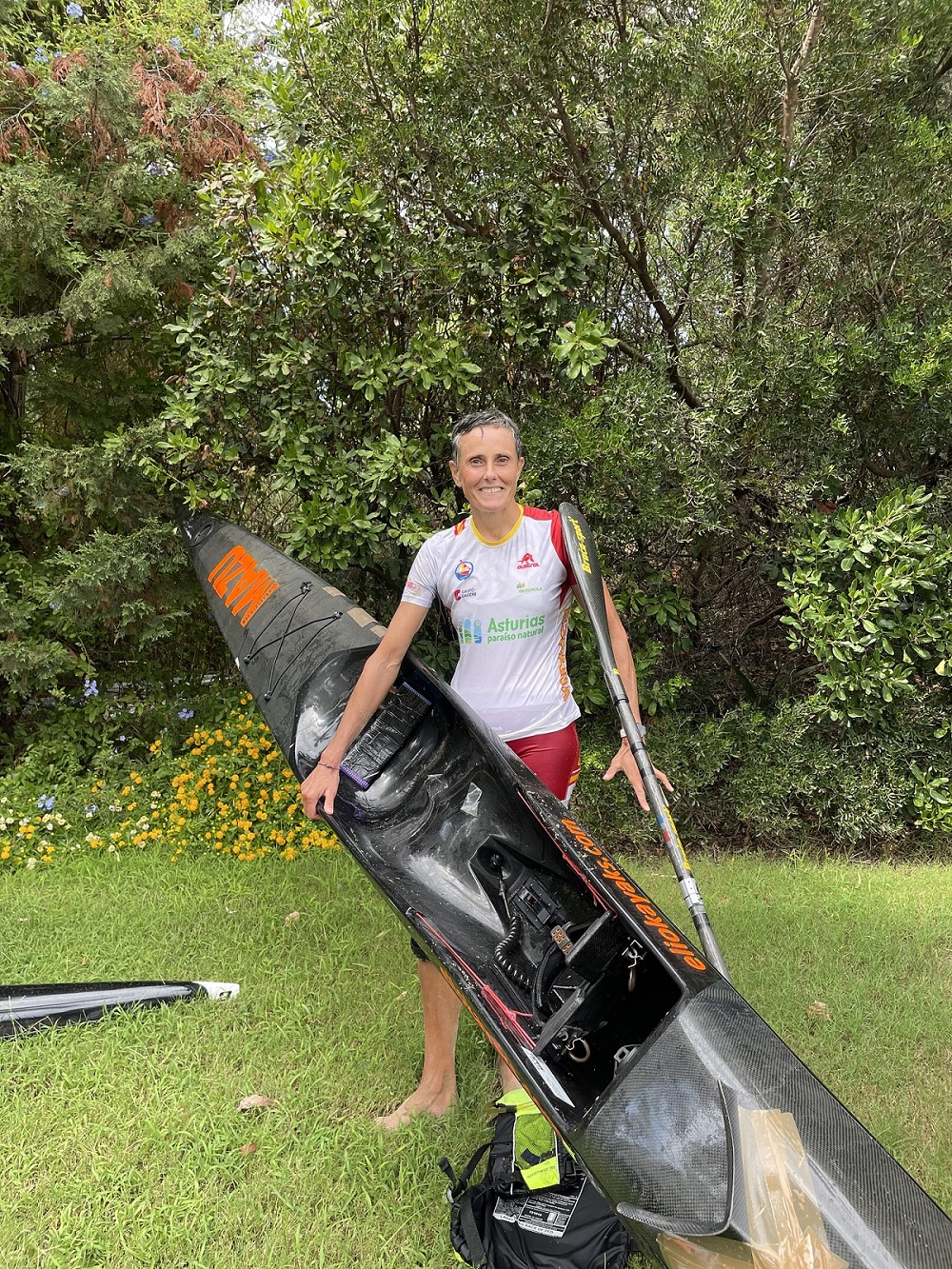 Amaia Osaba Olaberri, 4&ordf; en el Europeo de Kayak de Mar